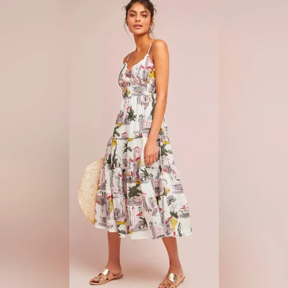 Anthropologie Cityscape Dress - Picture 10 of 13